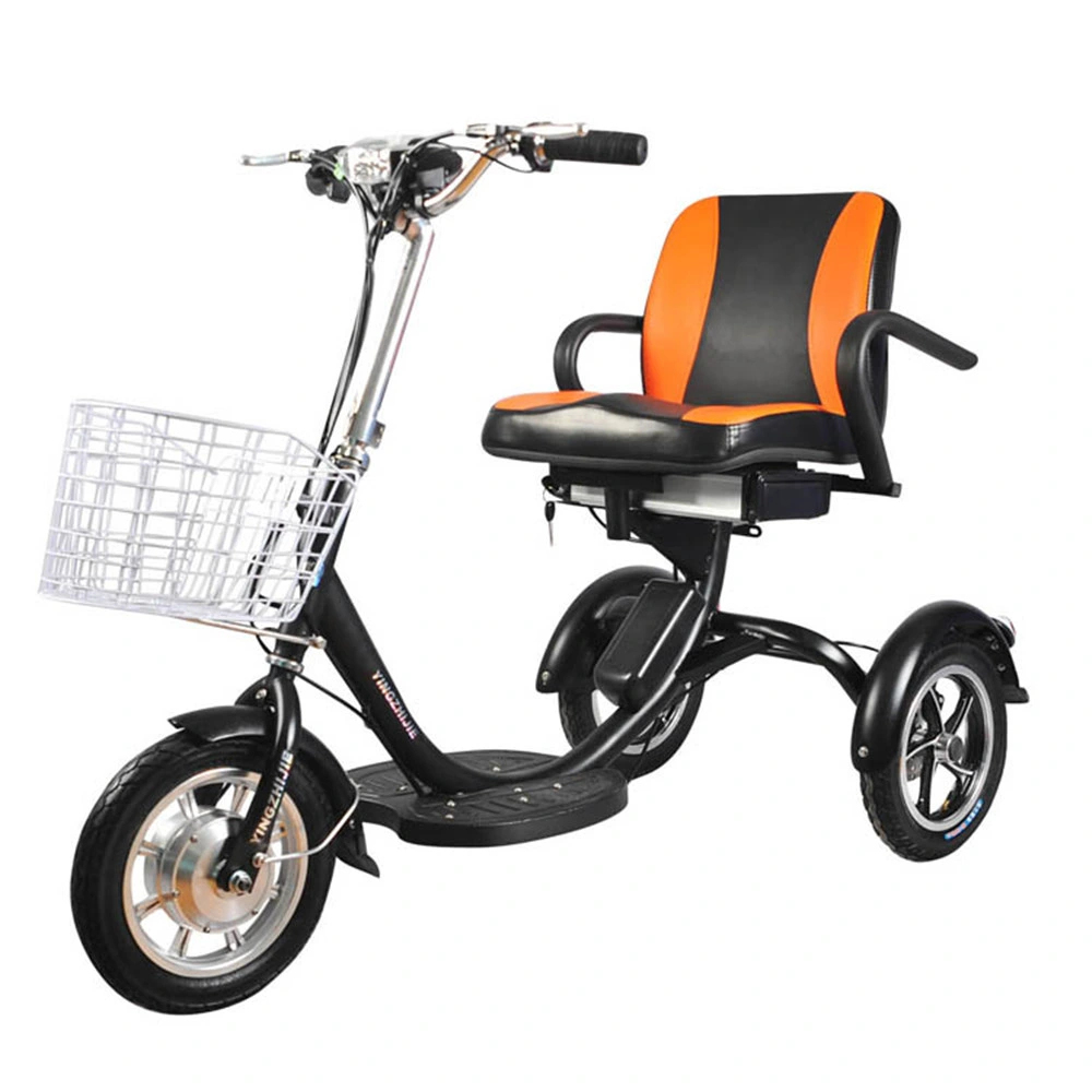 Adult Closed Folding Electric 3 Wheel Cargo Drift Trike Tricycle for ATV Adult